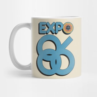 Retro Defunct Expo 86 World's Fair Vancouver Canada Mug